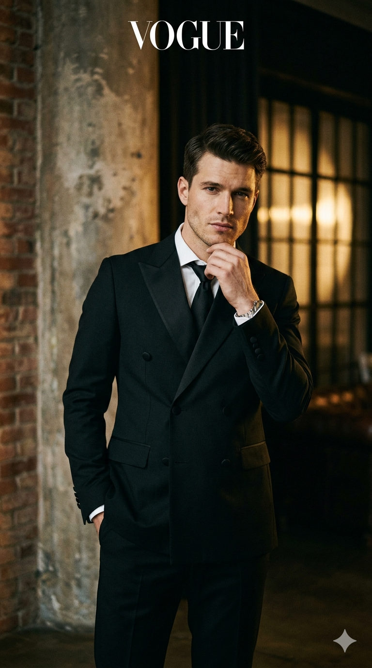 Handsome male